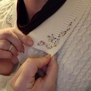 ✨ Vintage Korean Boutique Cable Knit Cardigan ✨